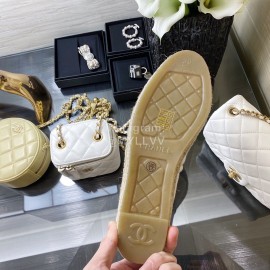 Chanel Woven Casual Shoes Beige