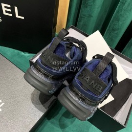 Chanel Air Cushion Casual Sneakers Blue