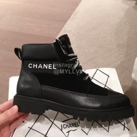 Chanel Autumn Winter Boots For Women Black