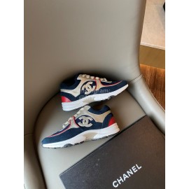 Chanel Autumn Winter Lace Up Casual Sneakers For Women