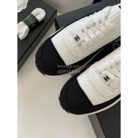 Chanel Autumn And Winter New Knitted Sneakers For Women