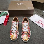 Christain Louboutin New Leather Casual Shoes For Men And Women