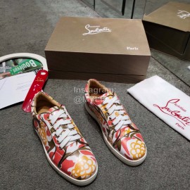 Christain Louboutin New Leather Casual Shoes For Men And Women