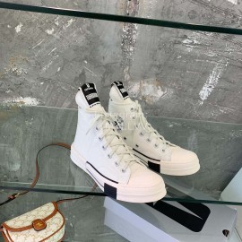Converse Rickowens Casual High Sport Canvas Shoes White