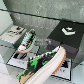 Converse Runstar Thick Soled Casual Shoes Green