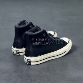 Converse Chuck 70s Wool High Sport Shoes Black