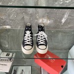 Converse Casual High Top Canvas Shoes For Women Black