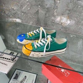 Converse Casual Canvas Shoes For Women Green