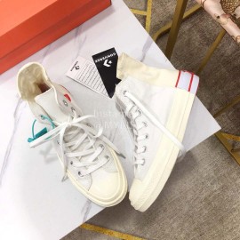 Converse Rivals High Top Shoes For Men And Women White
