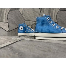 Converse Chuck 1970s High Top Canvas Shoes Blue
