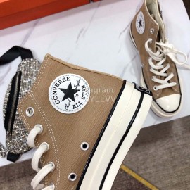 Converse All Star Casual High Top Canvas Shoes Brown