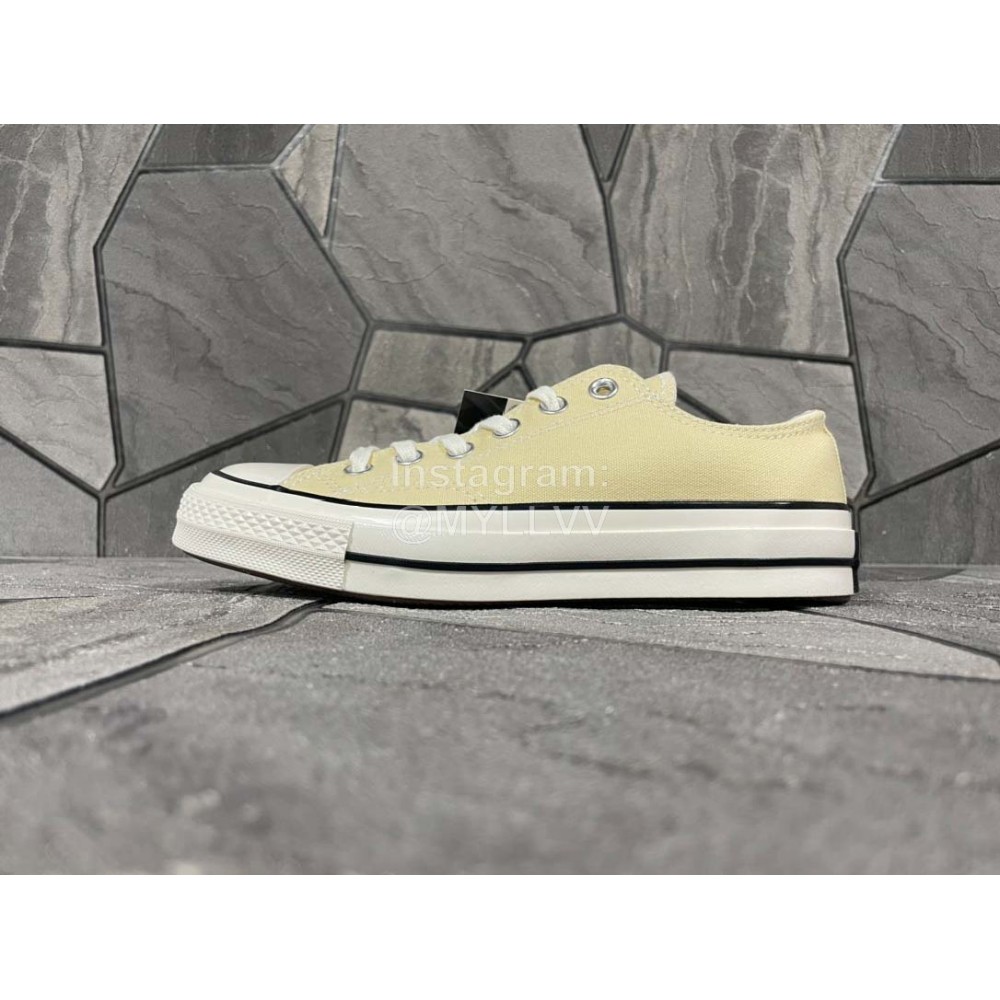 Converse All Star 1970s Casual Canvas Shoes Yellow