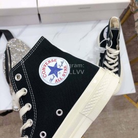 Dior Converse 1970s“Not For Sale”High Top Shoes Black