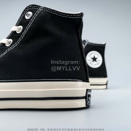 Converse 1970s Casual High Top Canvas Shoes Black