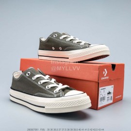 Converse 1970s Casual Canvas Shoes For Men And Women Military Green