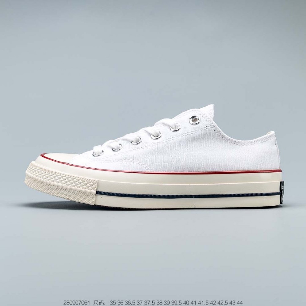 Converse 1970s Casual Canvas Shoes For Men And Women White