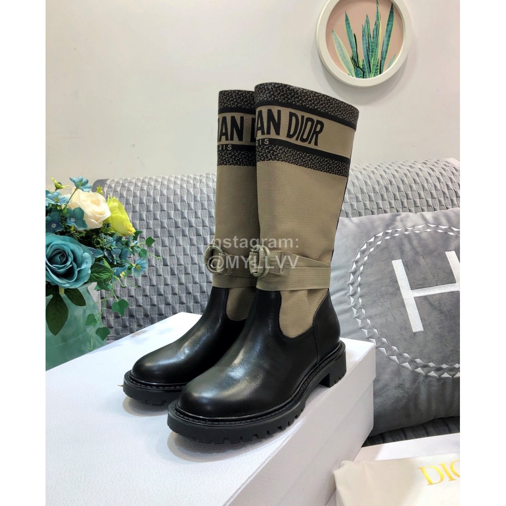 Dior Calfskin Boots For Women