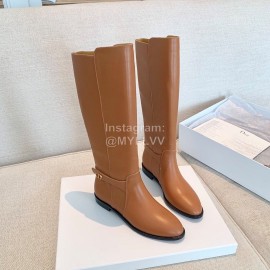 Dior Brown Leather Boots