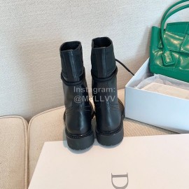 Dior Canvas Embroidered  Boots For Women