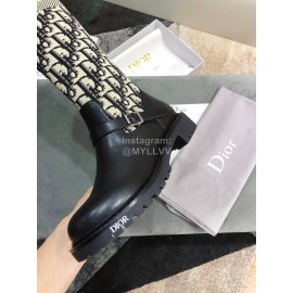 Dior Winter New Knitted Elastic Boots