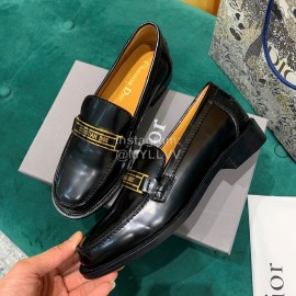 Dior Calf Shoes Black