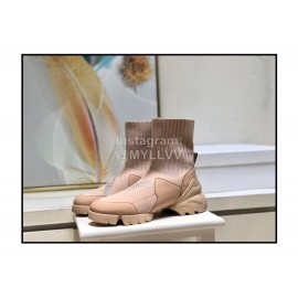 Dior Autumn Winter New Soft Leather Shoes Brown