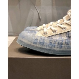 Dior Co Branded Converse High Top Casual Shoes