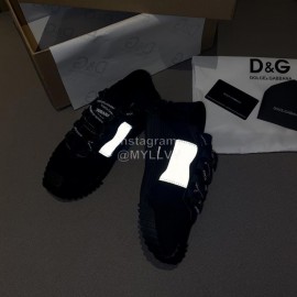 Dolce Gabbana Fashion Black Casual Sneakers For Women 