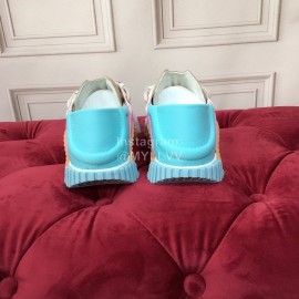 Dolce Gabbana Fashion Casual Sneakers For Women Blue