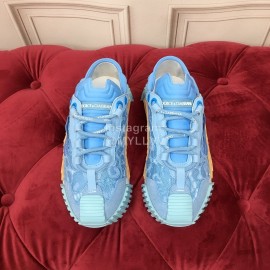 Dolce Gabbana Fashion Blue Casual Sneakers For Women
