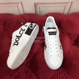 Dolce Gabbana New Five-Pointed Star Silk Leather Casual Shoes For Men And Women