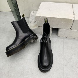 Drmartens Cool Calf Thick Soles Short Boots For Women Black