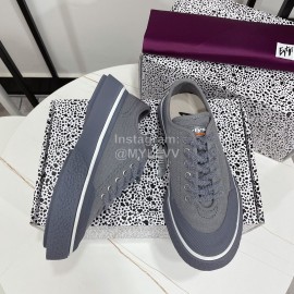 Eytys Odessa Vintage Canvas Shoes For Women Gray