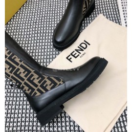 Fendi Autumn And Winter New Calfskin Knee High Boots For Women