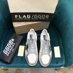 Golden Goose Fashion Thick Soled Casual Board Shoes For Men And Women Gray