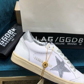 Golden Goose Fashion Thick Soled Casual Board Shoes For Men And Women Silver