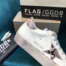 Golden Goose Versatile Calf Leather Fashion Casual Shoes For Men And Women 