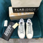 Golden Goose Versatile Calf Leather Casual Shoes For Men And Women 