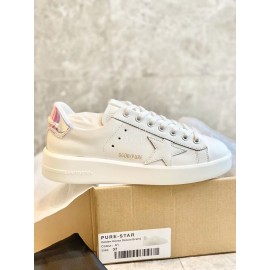Golden Goose Thick Soled Calf Leather Casual Shoes For Women