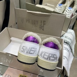 Golden Goose Deluxe Brand Wool Sneakers For Men And Women Purple