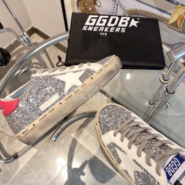 Golden Goose Fashion Bling Bling Sneakers For Women Gray