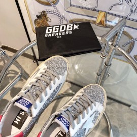 Golden Goose Fashion Bling Bling Sneakers For Women Gray