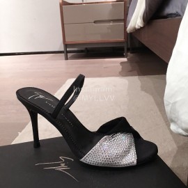 Giuseppe Zanotti Fashion Black High Heel Sandals For Women