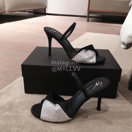Giuseppe Zanotti Fashion Black High Heel Sandals For Women