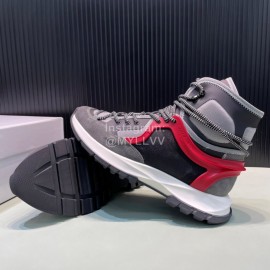 Givenchy High Top Running Shoes Casual Sneakers For Men Gray
