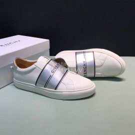 Givenchy Cowhide Casual Sneakers For Men And Women Gray