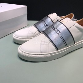 Givenchy Cowhide Casual Sneakers For Men And Women Gray