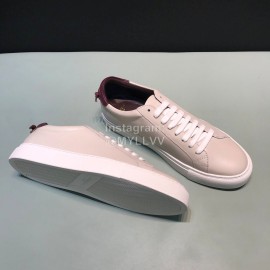 Givenchy Cowhide Lace Up Casual Shoes For Men And Women Beige