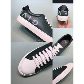 Givenchy Cowhide Lace Up Casual Shoes For Men And Women Green
