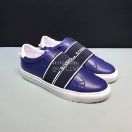 Givenchy Fashion Leather Casual Shoes For Men And Women Blue